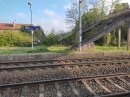 Vue sur la gare d'Avricourt côté Moselle.